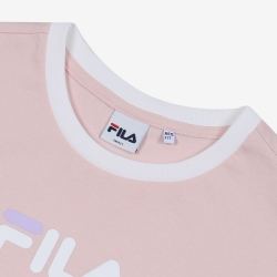 Fila Linear Fit - Naisten Poolopaita - Pinkki | FI-65075